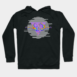 Rainbow Reconstruct Hoodie